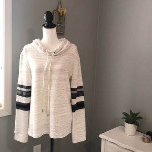 Peyton Jensen Cowl Neck Knit Top, Size M